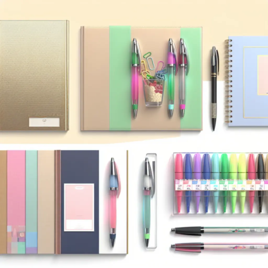 Selection of Paprino best-selling stationery items